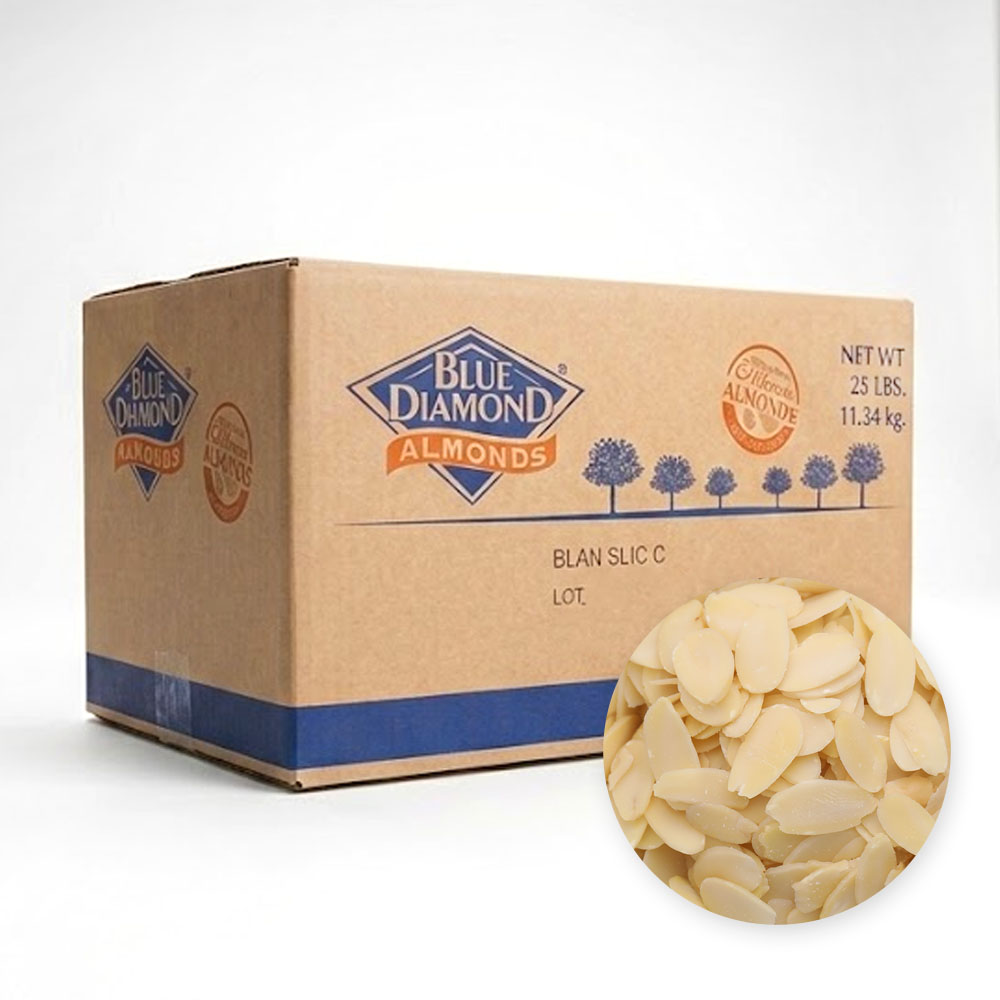 웰넛 백아몬드 슬라이스 11.34kg 벌크 미국산