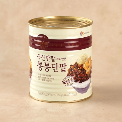복음자리 통통단팥 850g 국산 빙수팥 팥빙수 재료