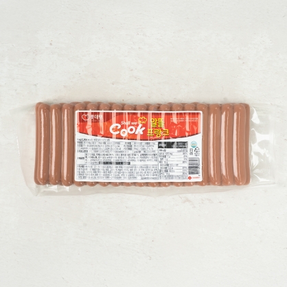 롯데햄 알뜰프랑크 1kg 소시지 핫도그