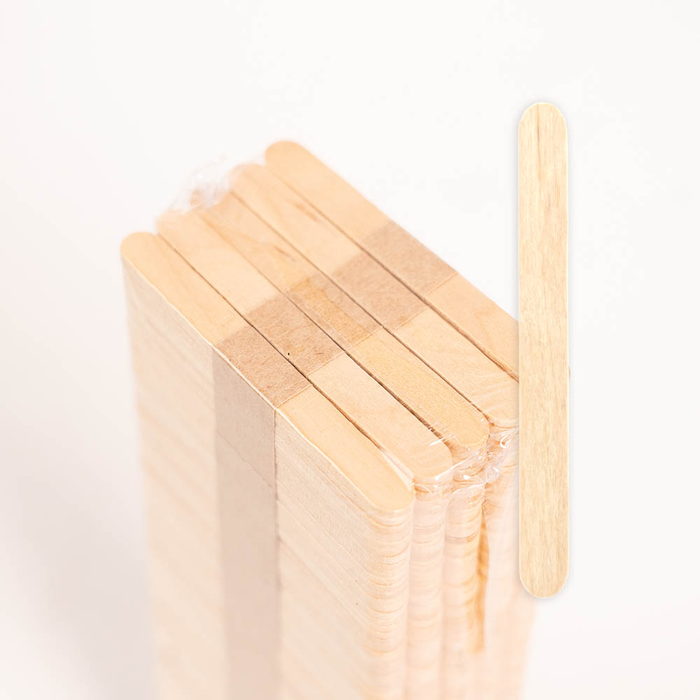 일회용 나무스틱 아이스크림 스틱 막대 미니 8x73mm 500개