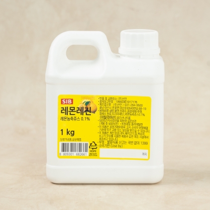 (발송지연) 선인 레몬레진 1kg 레몬향