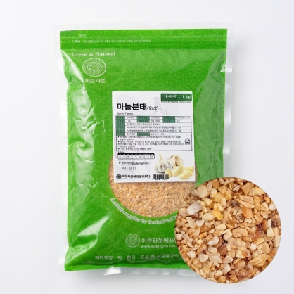 이든 마늘분태 (2x2) 1kg 마늘후레이크 국산 마늘향신료