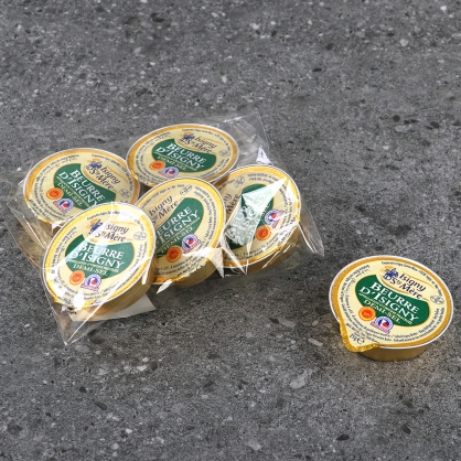 (소분) 이즈니 가염 버터 25g 5개 고메 포션 발효 버터