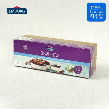 엠보그 크림치즈 1.36kg 미국산 슈라이버