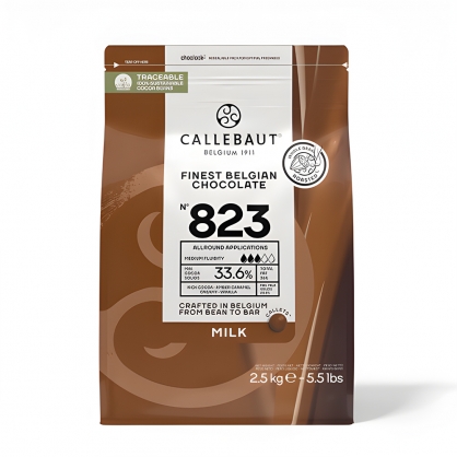 칼리바우트 밀크 초콜릿 823 33.6% 2.5kg 벨기에 칼레 커버춰