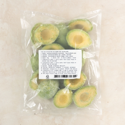 선인 냉동 아보카도 하프 컷 1kg 포케