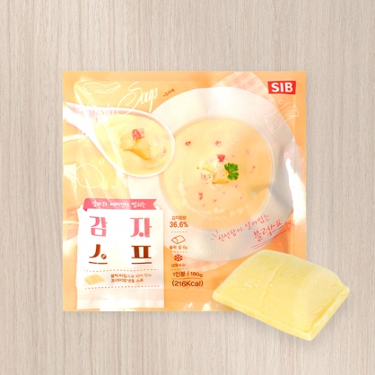 선인 감자 스프 180g 냉동 포션 수프