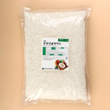 이든 코코넛 슬라이스 1kg 롱 슈레드 롱코코넛