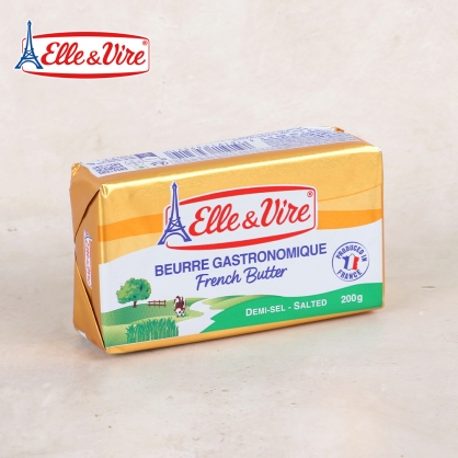 엘르앤비르 고메 버터 가염 브릭 200g 냉장 노르망디 프랑스산