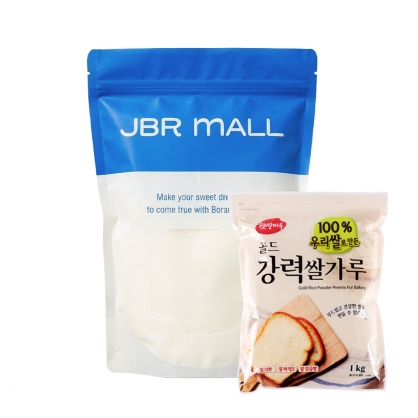 (소분) 대두 골드 강력쌀가루 1kg 국산