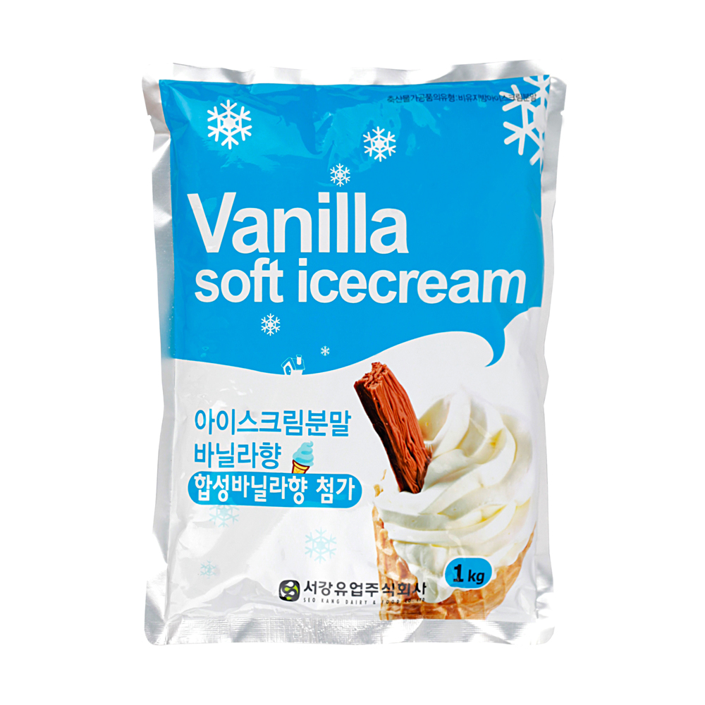 아이스크림분말 바닐라향 1kg (서강) 팥빙수 재료