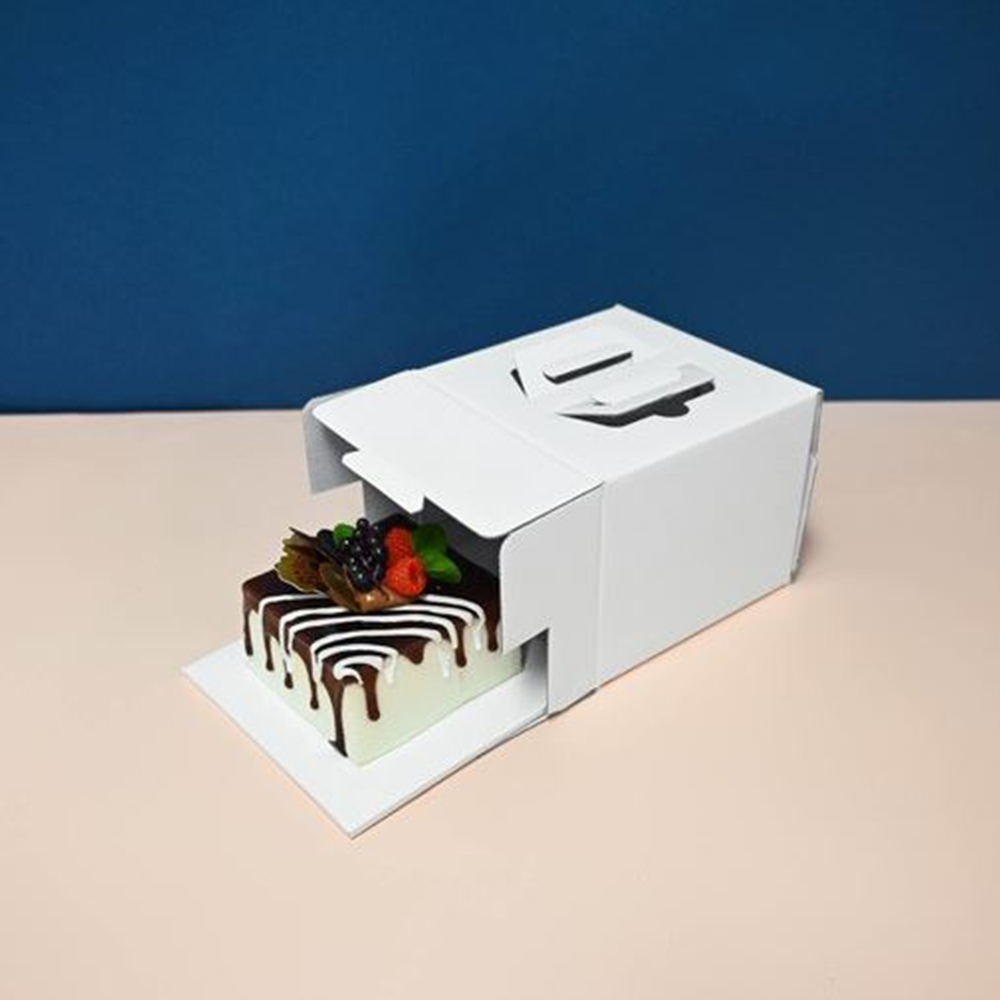 케익박스 (스노우화이트) 미니 (25매) 15x15x12cm
