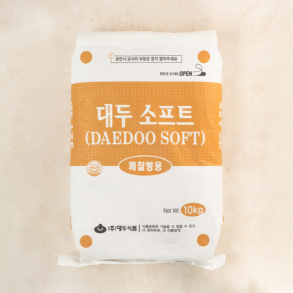 (발송지연) 대두식품 대두소프트믹스 10kg 깨찰빵