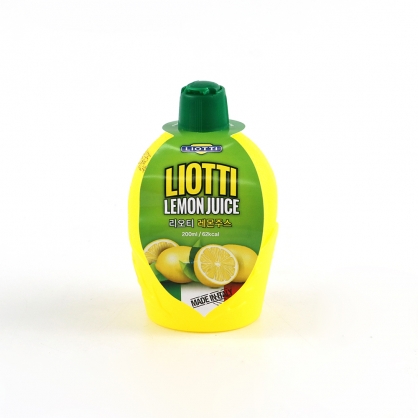 리오티 레몬주스 200ml 레몬주스5배농축액 20%