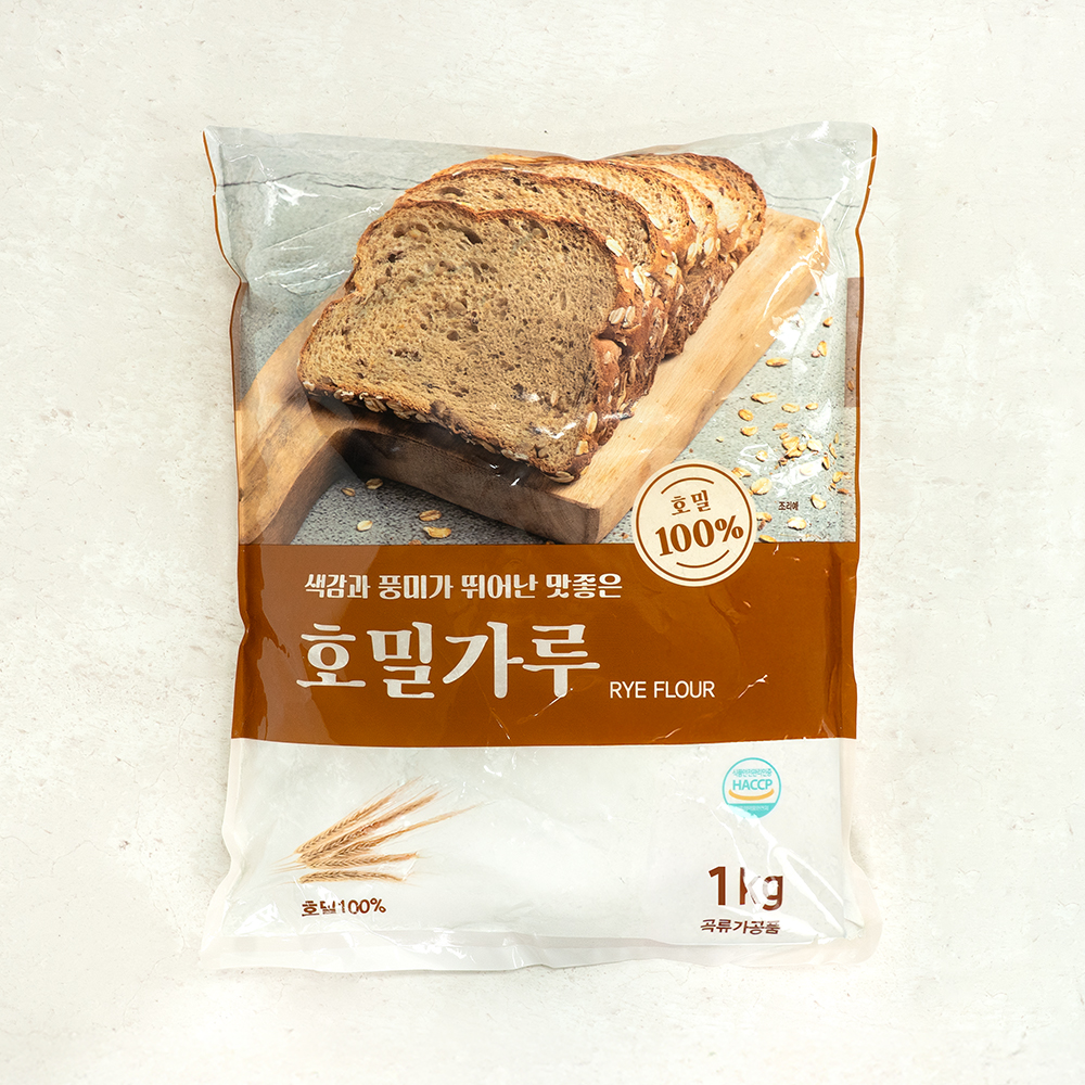 새롬 맛좋은 호밀가루 1kg 캐나다