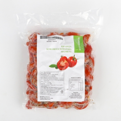 냉동 토마토 반건조 마리네이티드 세그먼트 1kg 오븐세미드라이