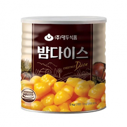 대두 밤다이스 중국산 3kg 13mm (고형량 1.8kg) 조각밤