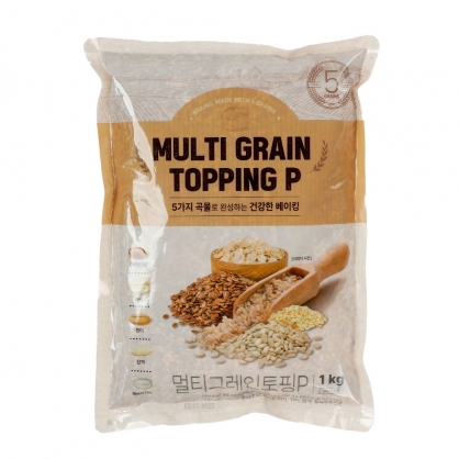 선인 멀티그레인 토핑P 1kg 칠곡 믹스 잡곡빵