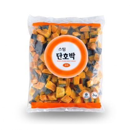 팜피아 냉동 스팀 단호박 유피 2kg