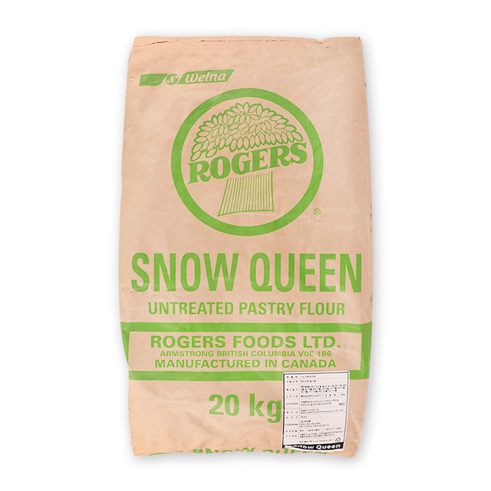 로저스 스노우퀸 영양강화 박력밀가루 20kg 캐나다