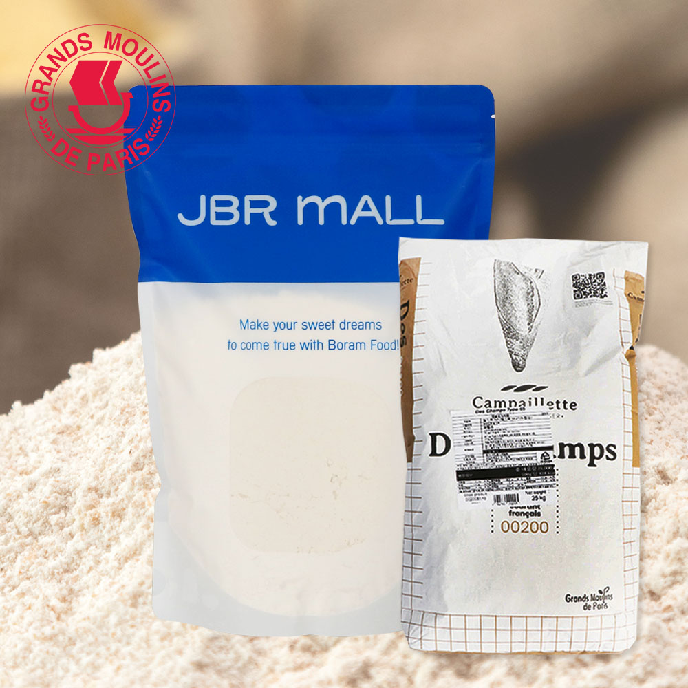 (소분) 그랑물랑 프랑스 밀가루 T65 영양강화 1kg