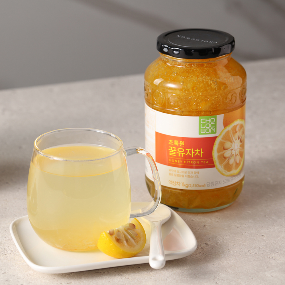 국제에프앤비 꿀 유자차 1kg 유자청 과일차