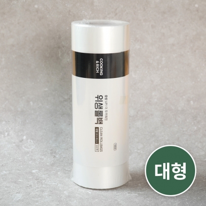 쿠킹앤리치 더두꺼운 위생롤백 대형 30x40mm 500매