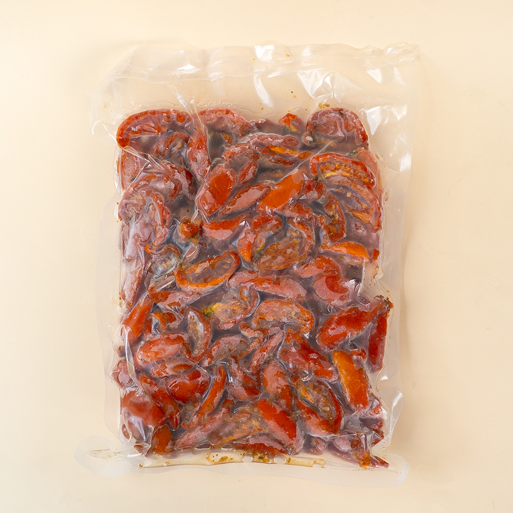 냉동 반건조 마리네이티드 토마토 세그먼트 1kg 오븐세미드라이