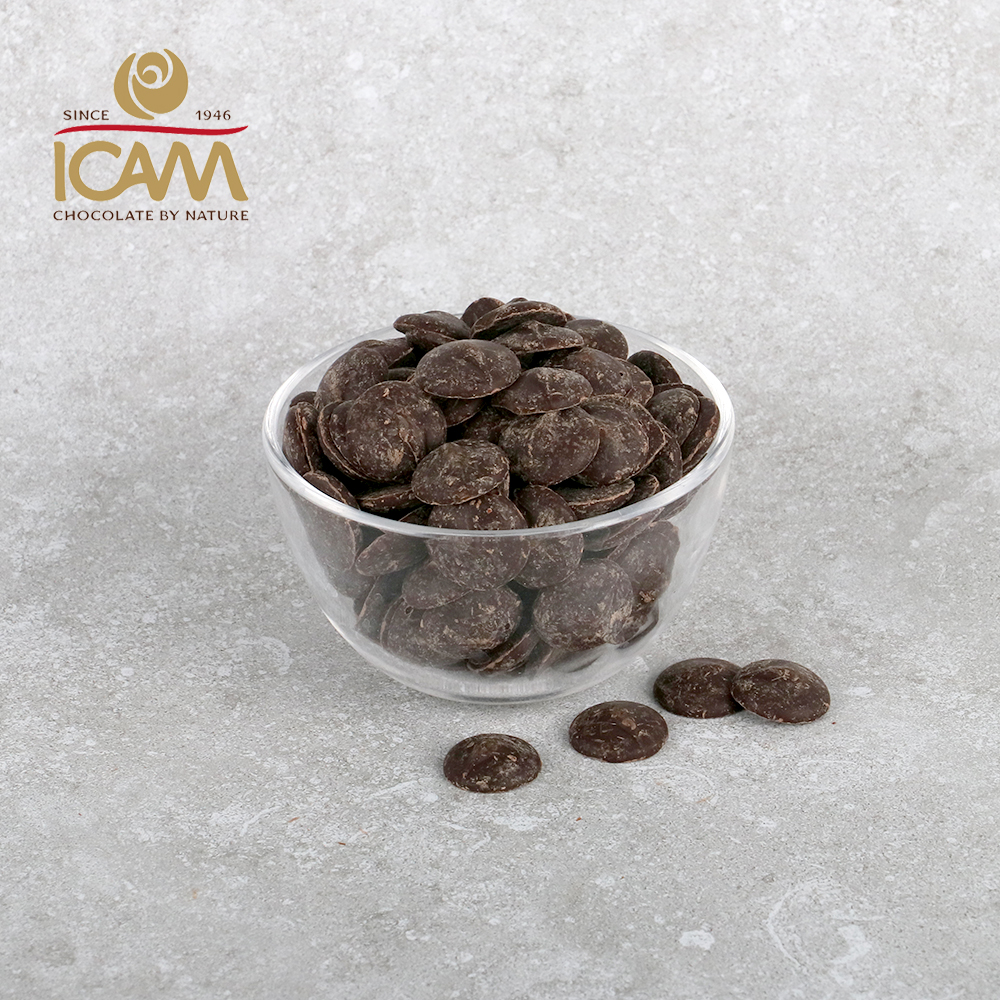 (소분) 이캄 다크 초콜릿 커버춰 60% 1kg 이탈리아 프리미엄