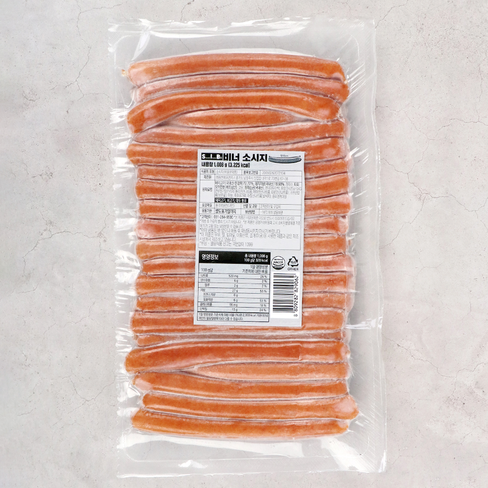 선인 비너소시지 1012g 롱소세지