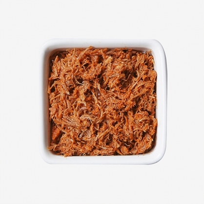 (발송지연) 에쓰푸드 바베큐 풀드포크 500g 냉동 훈연 타코 햄버거 토핑