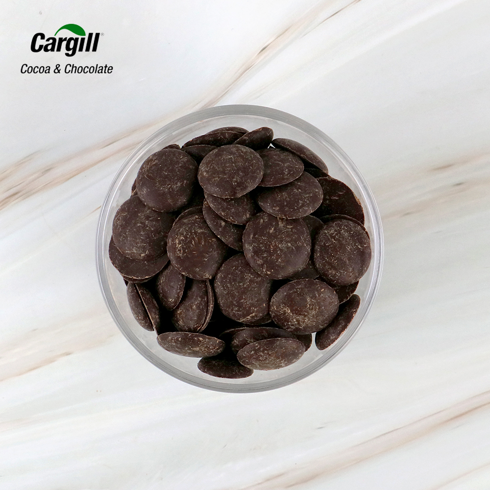 (소분) 카길 다크 초콜릿 커버춰 누아 64% 1kg