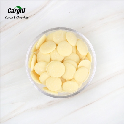 (소분) 카길 화이트 초콜릿 커버춰 블랑에끼리브르 30% 1kg 벨기에