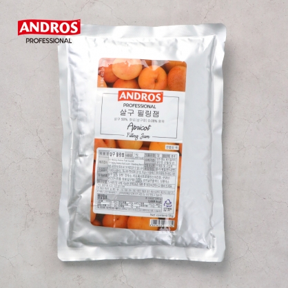 앤드로스 살구 필링잼 1kg 살구 잼 아프리콧 쨈