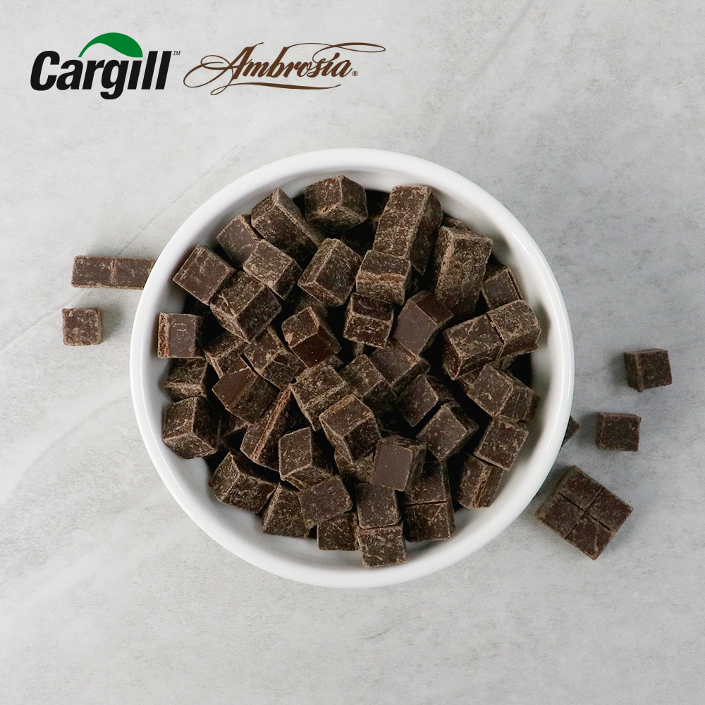 (소분) 카길 암브로시아 리얼 다크 청크 초콜릿 44% 1kg 초코칩 미국산