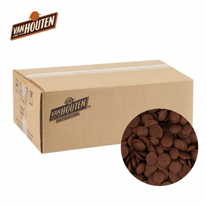 칼리바우트 반호튼 밀크 커버춰 초콜릿 34.1% 12.5kg 싱가포르 초콜렛