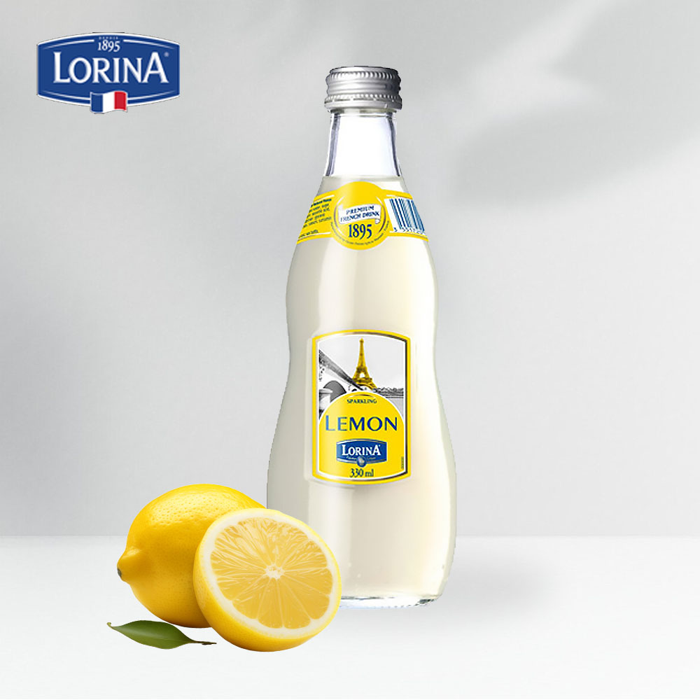 로리나 레몬에이드 330ml 레모네이드 탄산음료 스파클링 프랑스산