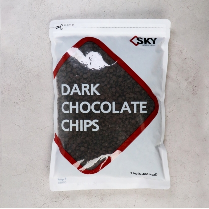 콜라따 다크 초코칩 1kg 컴파운드 초콜릿칩