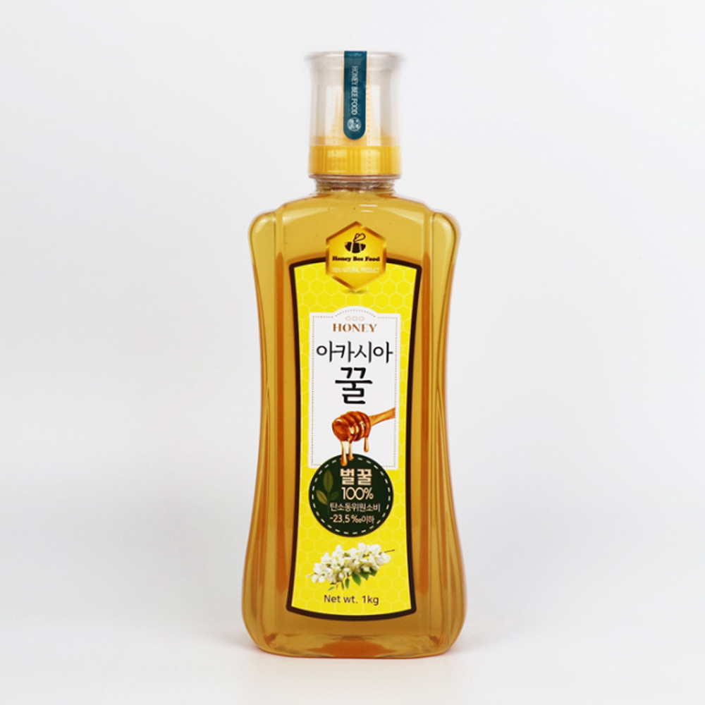 허니비푸드 햇 아카시아꿀 1kg 천연벌꿀 국산 | 진보람몰