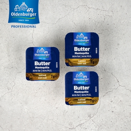 올덴버거 가염 포션 버터 컵 7g 20개 냉동 일회용 미니 버터