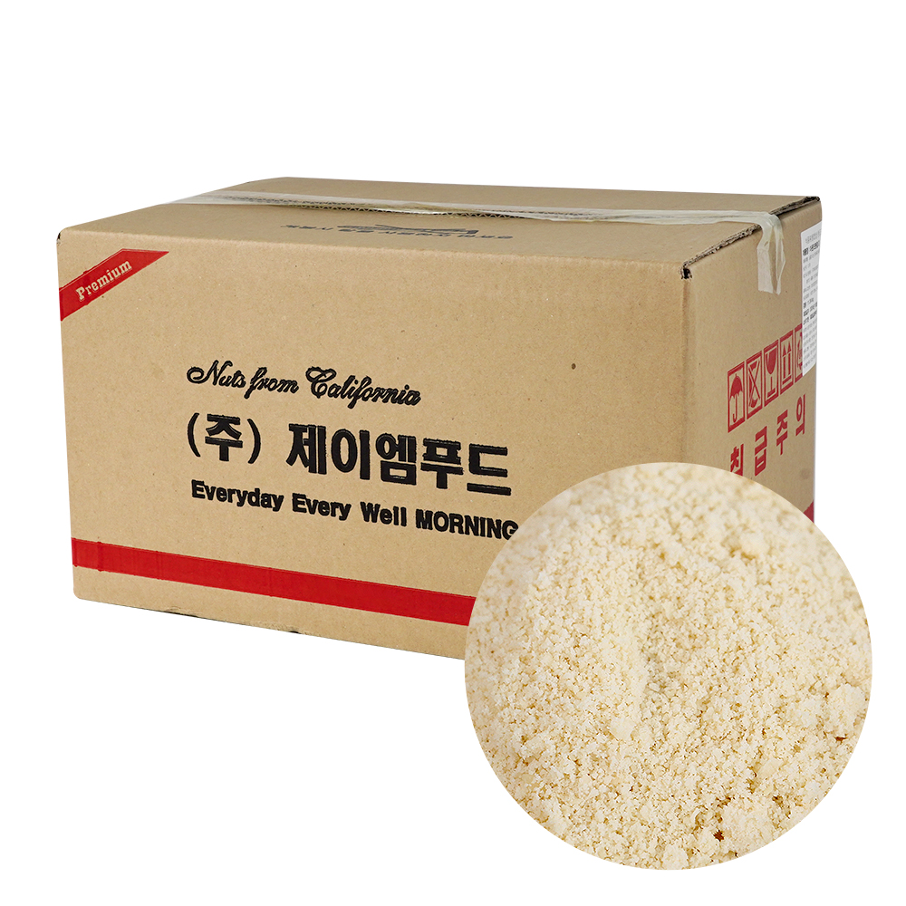 제이엠푸드 웰링 아몬드가루 분말 파우더 벌크 11.34kg 아몬드95%