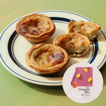 (발송지연) 프룻스타 고구마 타르트 베이스 1kg 필링