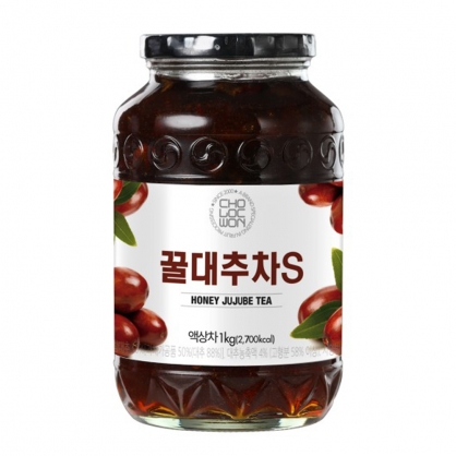 초록원 꿀 대추차 1kg 대추청 액상차