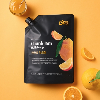 오트리 한라봉 청크잼 1kg 리플잼