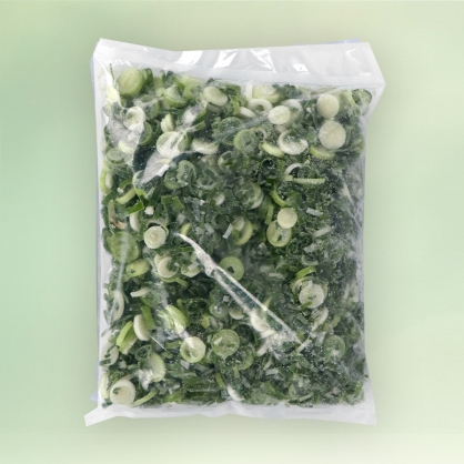 냉동 대파 슬라이스 5mm 1kg