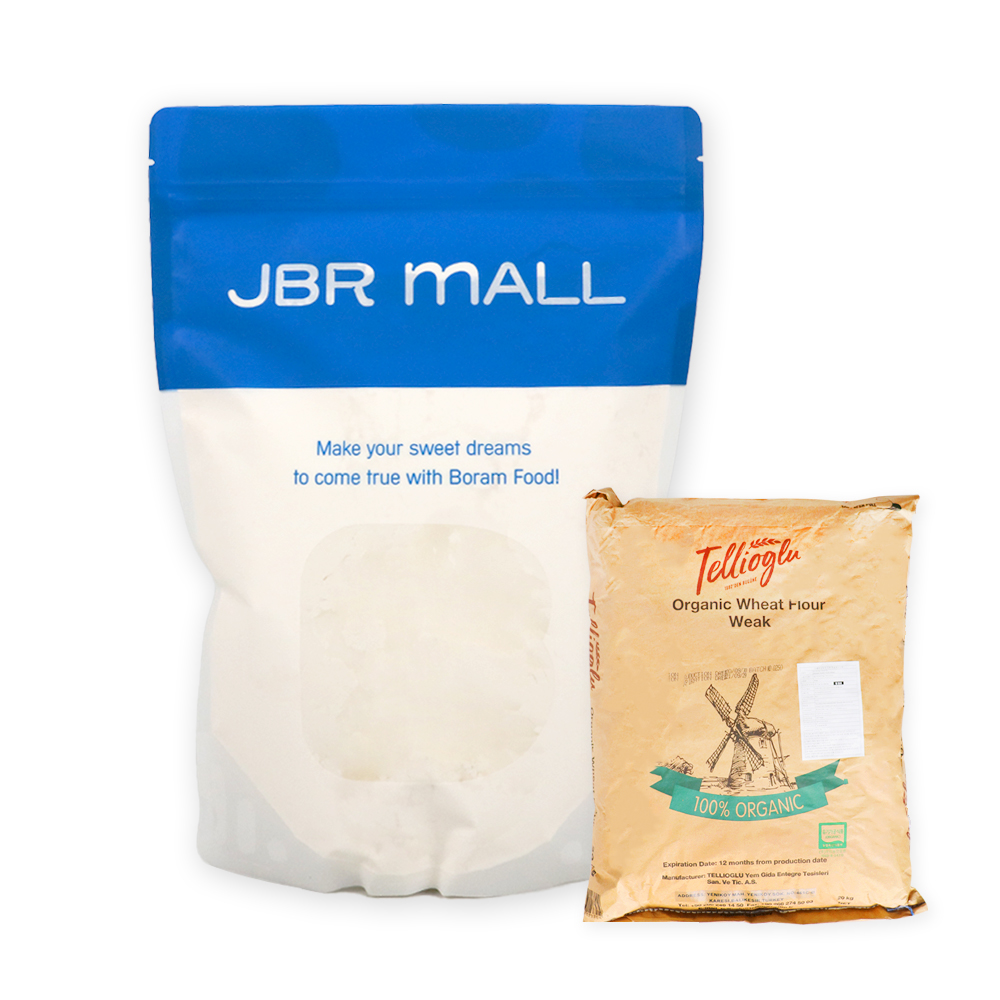 (소분) 텔리오글루 유기농 박력 밀가루 1kg 1등급 터키산 (26년10월19일)