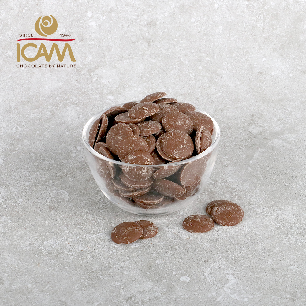 이캄 밀크 초콜릿 커버춰 32% 3kg 이탈리아 프리미엄