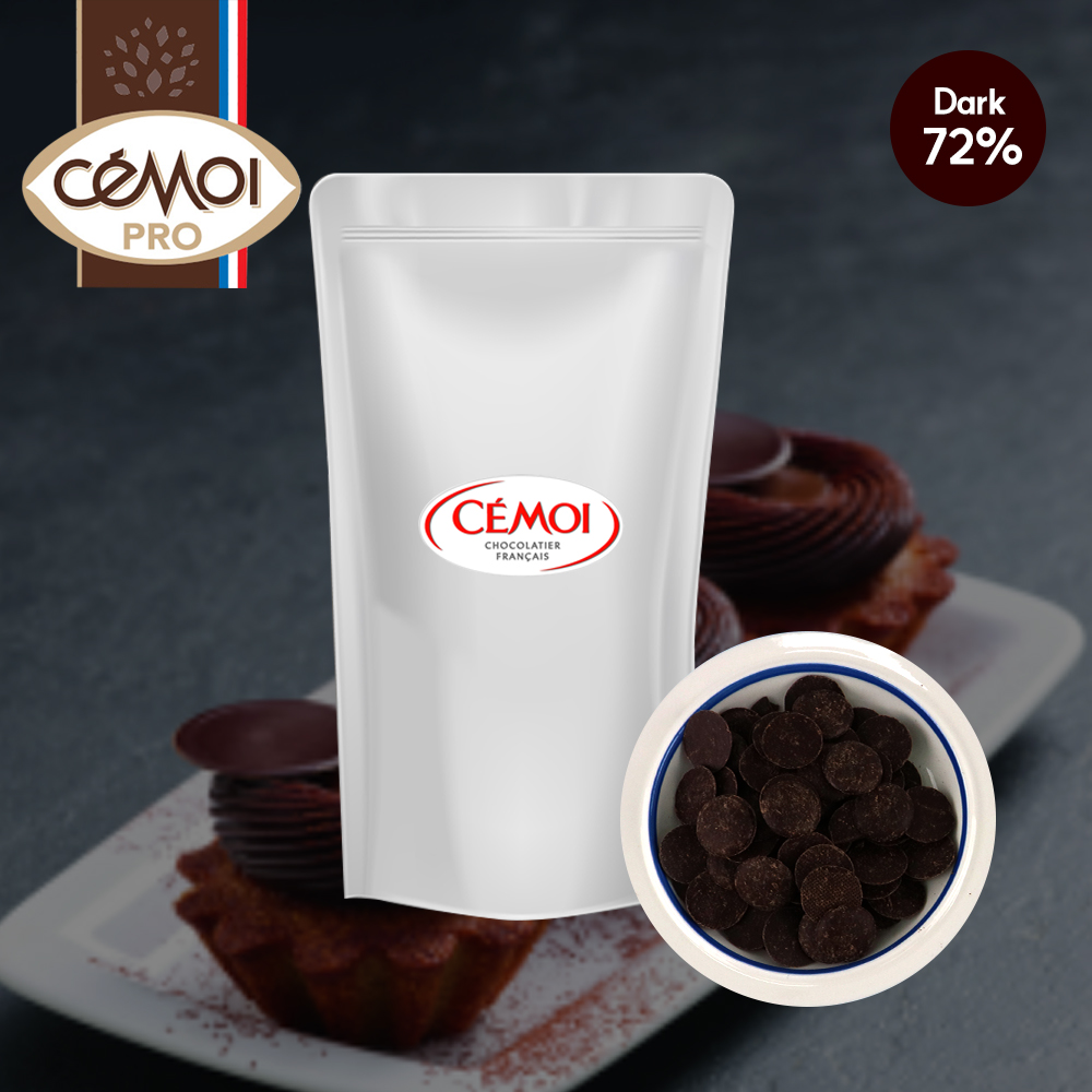 세모아 오리지널 다크 커버춰 초콜릿 72% 500g 프랑스산