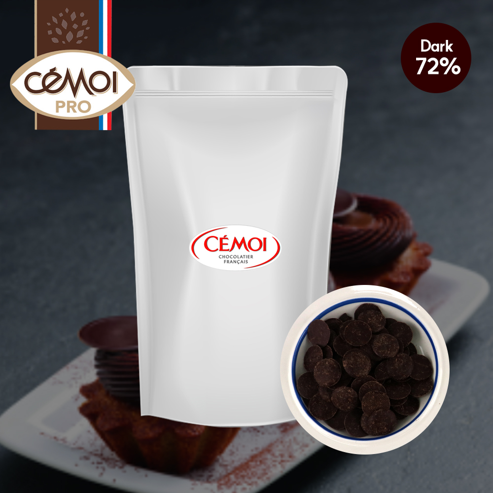 세모아 오리지널 다크 커버춰 초콜릿 72% 1kg 프랑스산