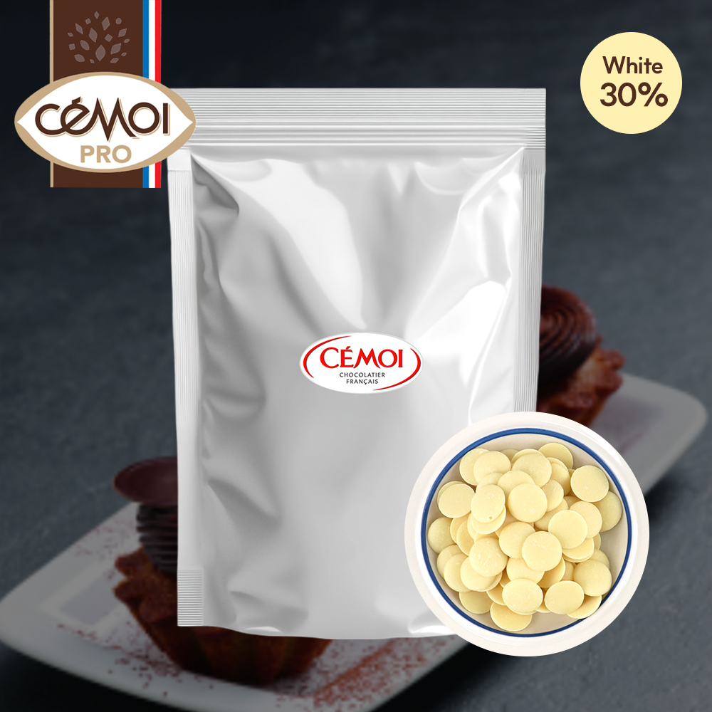 세모아 오리지널 화이트 커버춰 초콜릿 30% 2.5kg 프랑스산